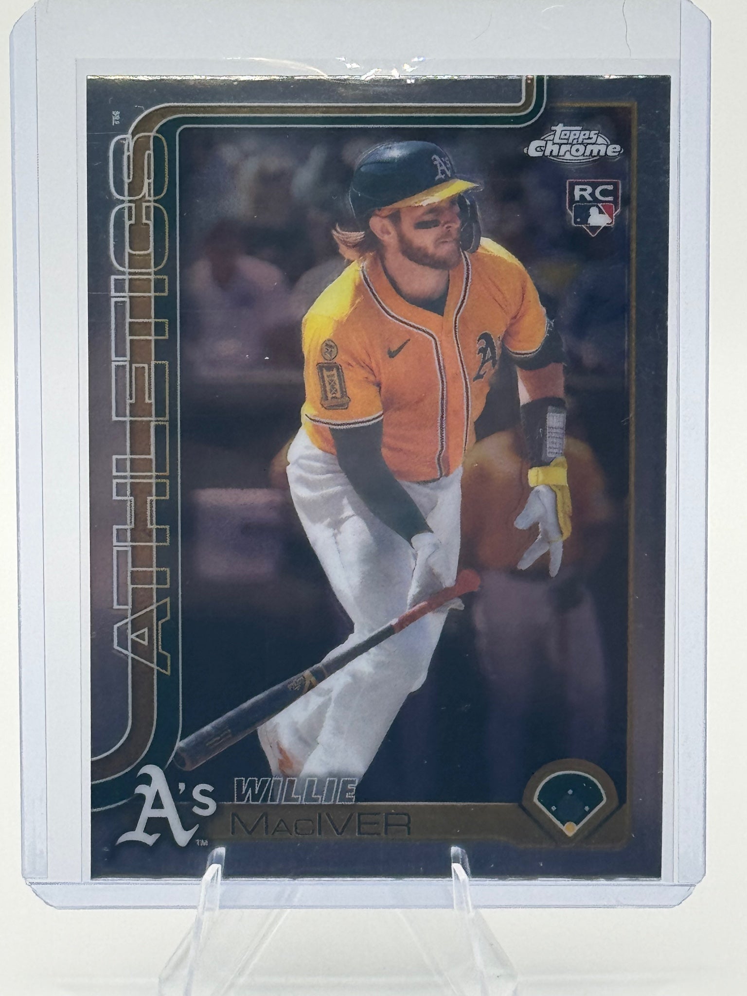 2025 Topps Chrome Update Willie MacIver #USC81 Athletics Near Mint or Better