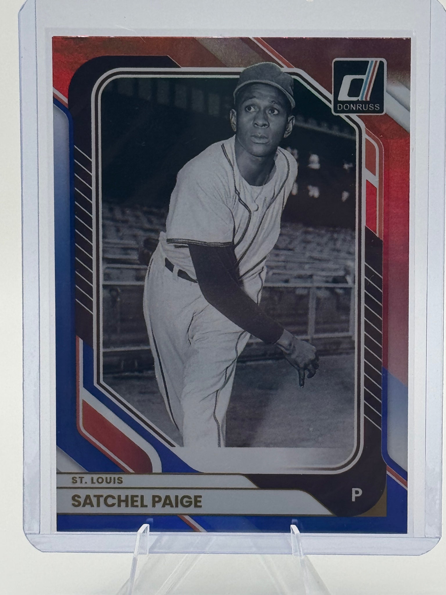 2026 Donruss Satchel Paige #73 Red and Blue St. Louis Browns Near Mint or Better