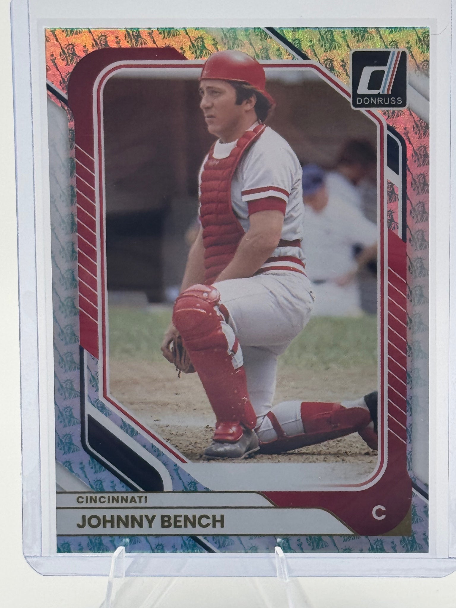 2026 Donruss Johnny Bench #2 Liberty Cincinnati Reds Near Mint or Better