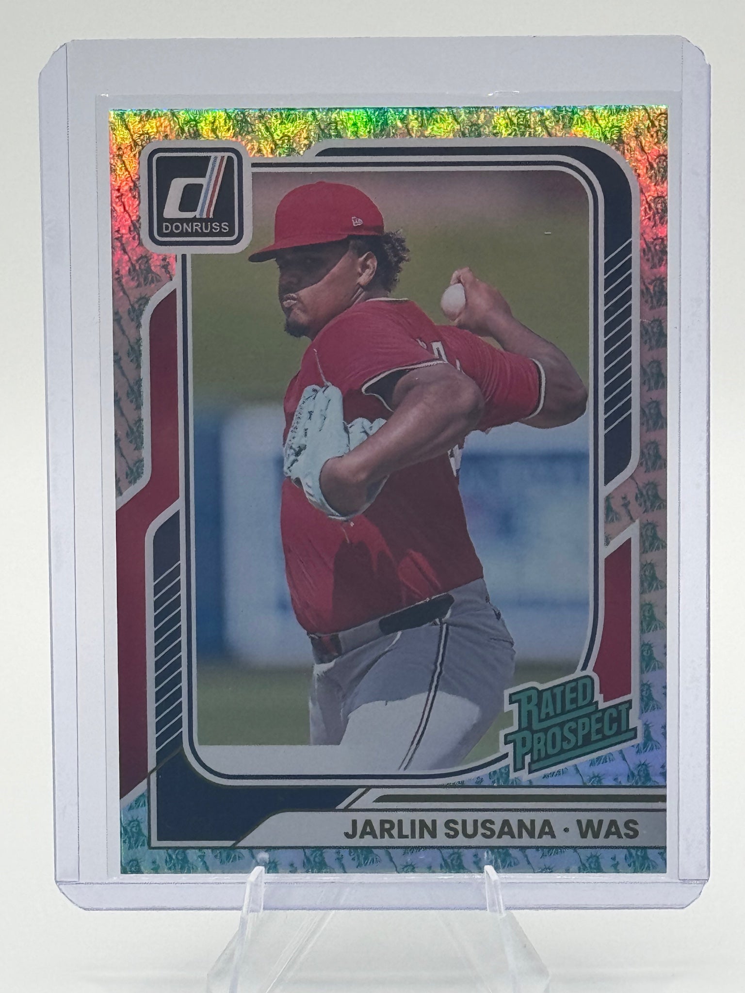 2026 Donruss Jarlin Susana #144 Liberty Washington Nationals Near Mint or Better