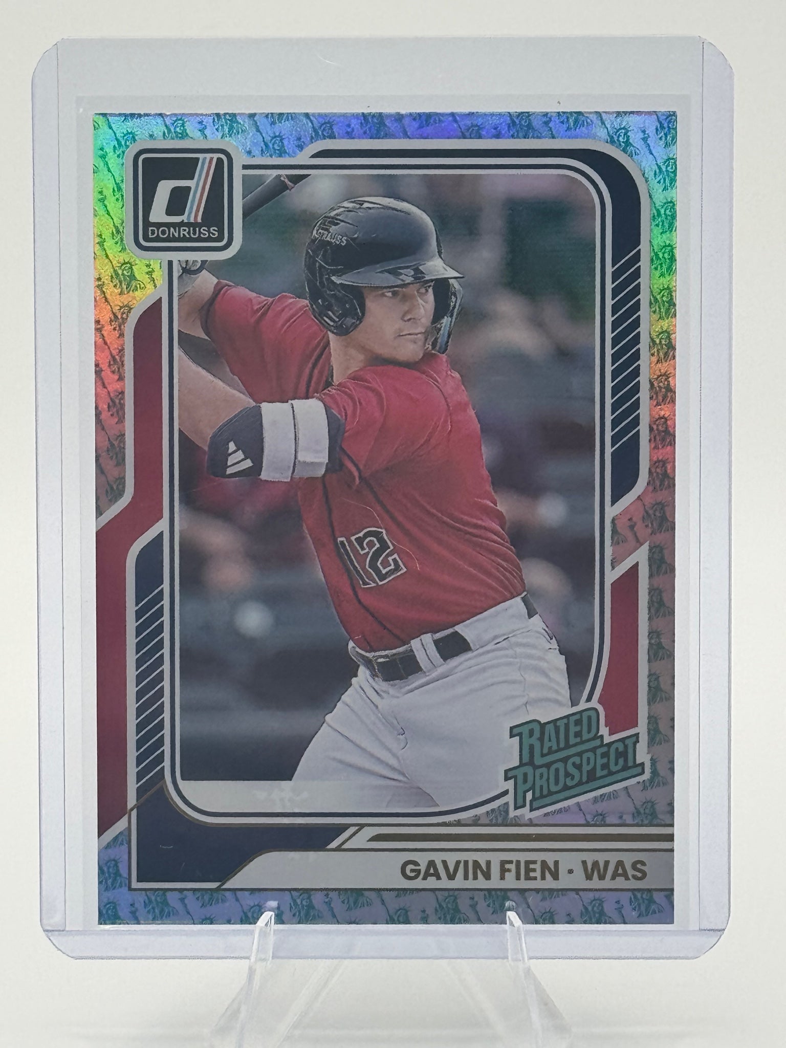 2026 Donruss Gavin Fien #189 Liberty Washington Nationals Near Mint or Better