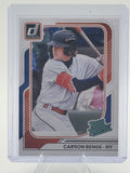 2026 Donruss Carson Benge #180 New York Mets Near Mint or Better