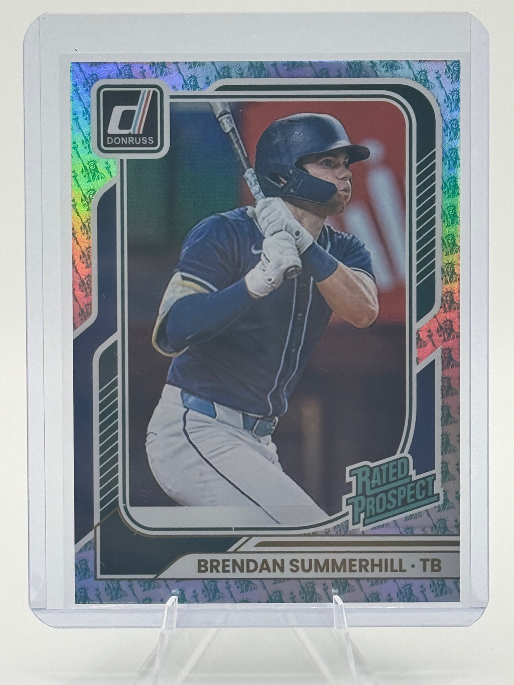 2026 Donruss Brendan Summerhill #173 Liberty Tampa Bay Rays Near Mint or Better
