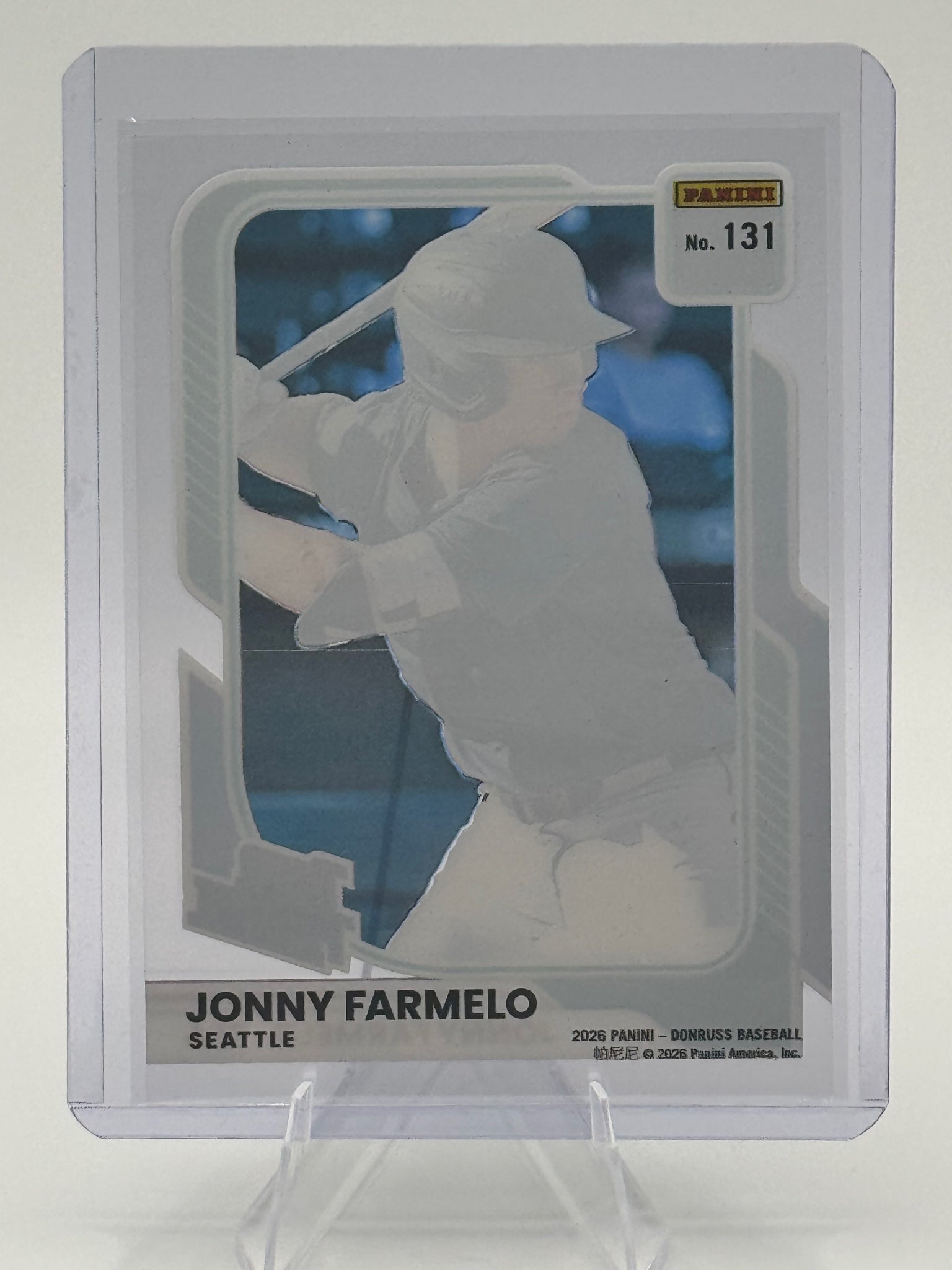 2026 Donruss Jonny Farmelo #131 Clearly Rated Prospects Seattle Mariners NM