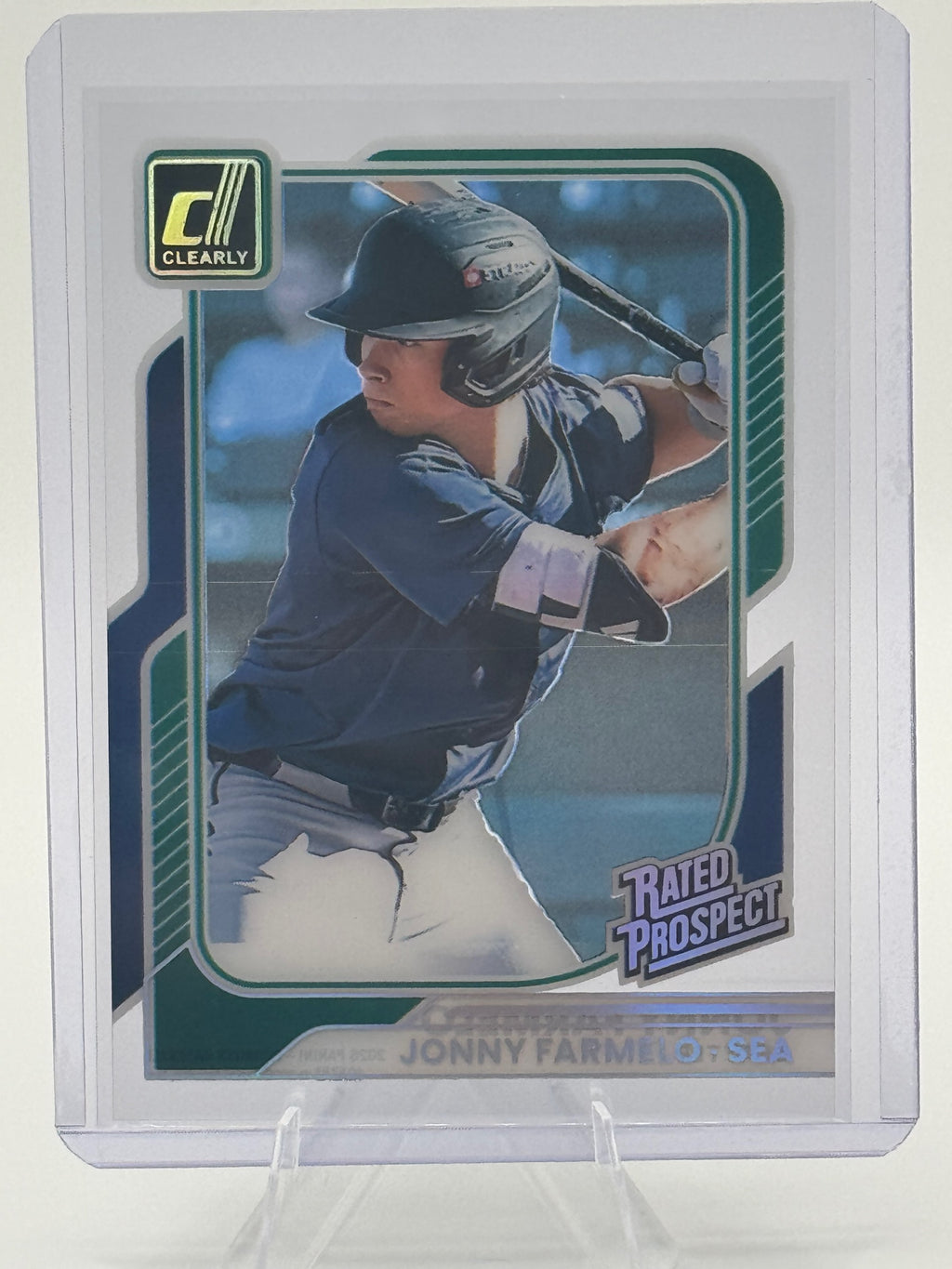 2026 Donruss Jonny Farmelo #131 Clearly Rated Prospects Seattle Mariners NM