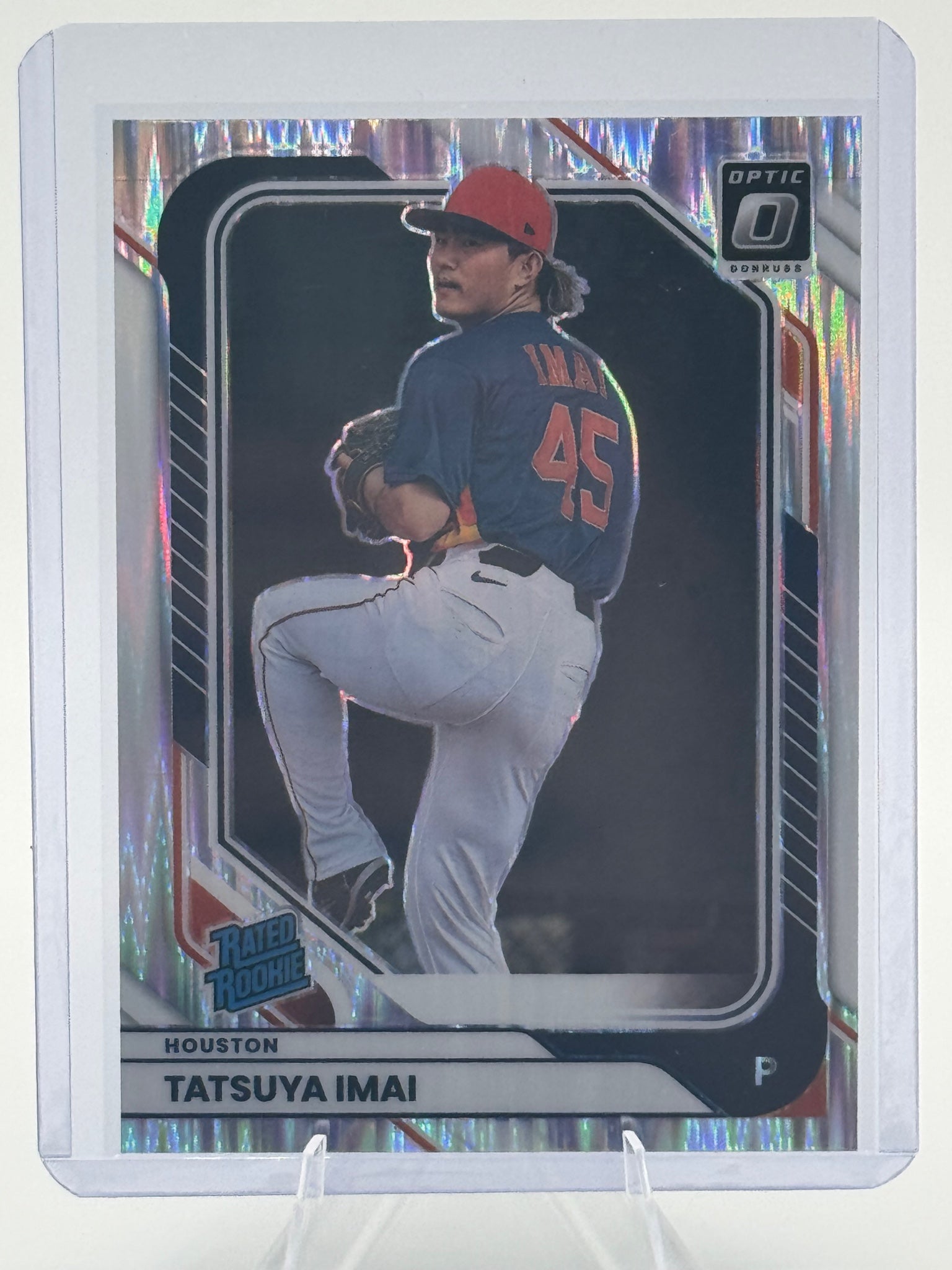 2026 Donruss Tatsuya Imai #42 Optic Shock Houston Astros Near Mint or Better