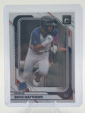 2026 Donruss Brice Matthews #38 Optic Houston Astros Near Mint or Better