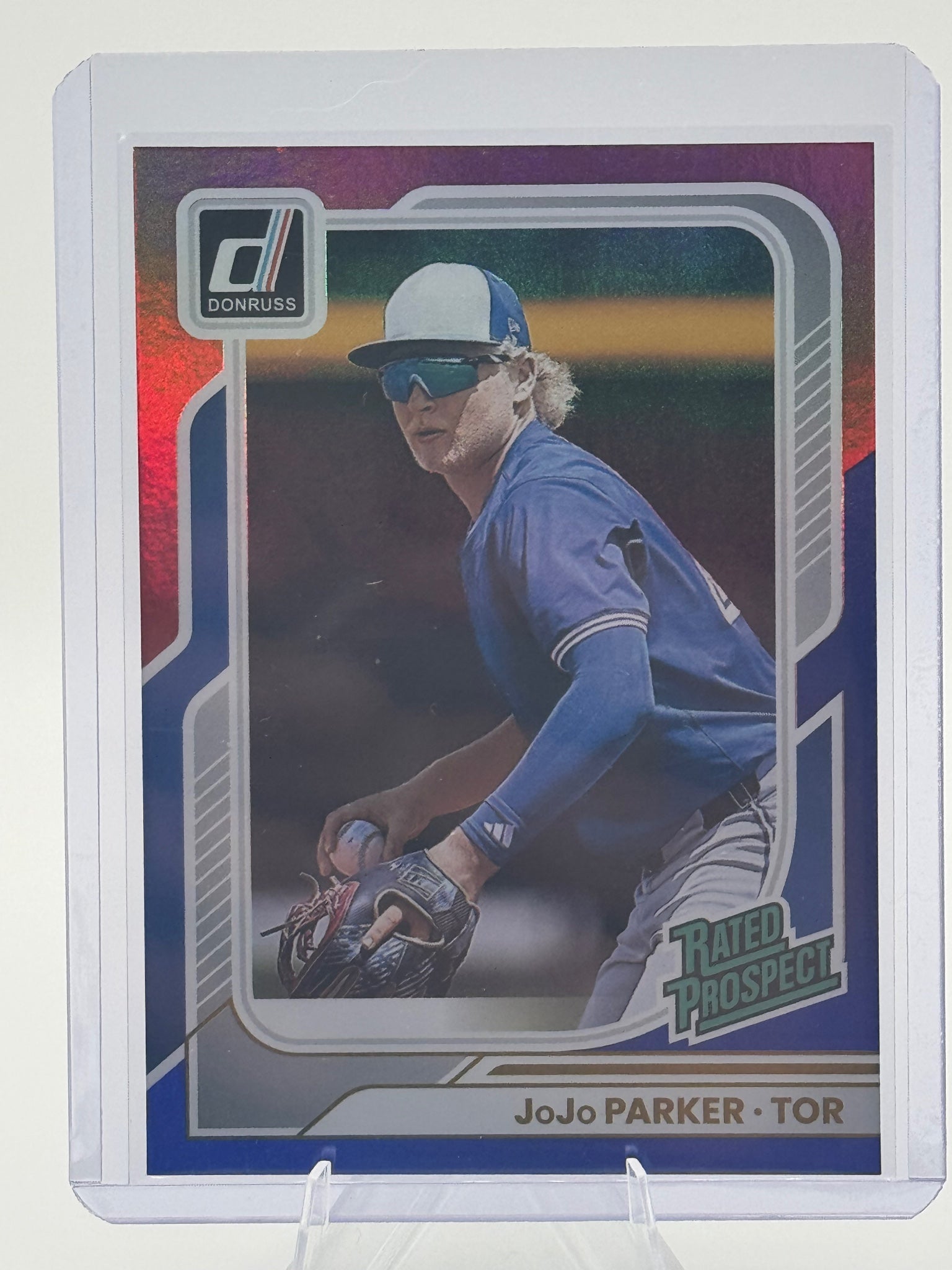 2026 Donruss JoJo Parker #115 Red and Blue Toronto Blue Jays Near Mint or Better