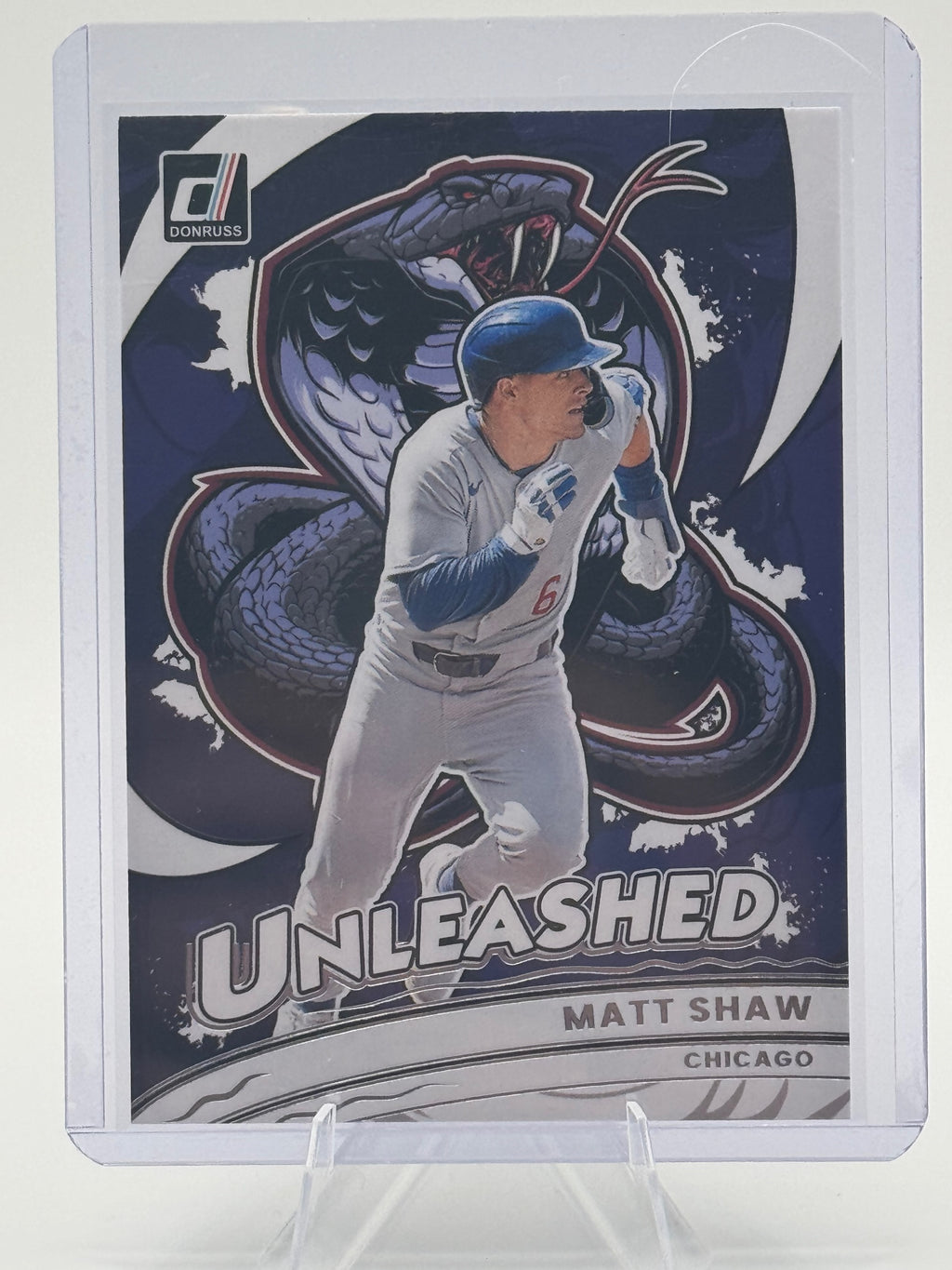 2026 Donruss Matt Shaw #19 Unleashed Chicago Cubs Near Mint or Better