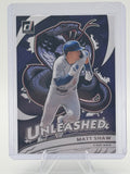2026 Donruss Matt Shaw #19 Unleashed Chicago Cubs Near Mint or Better