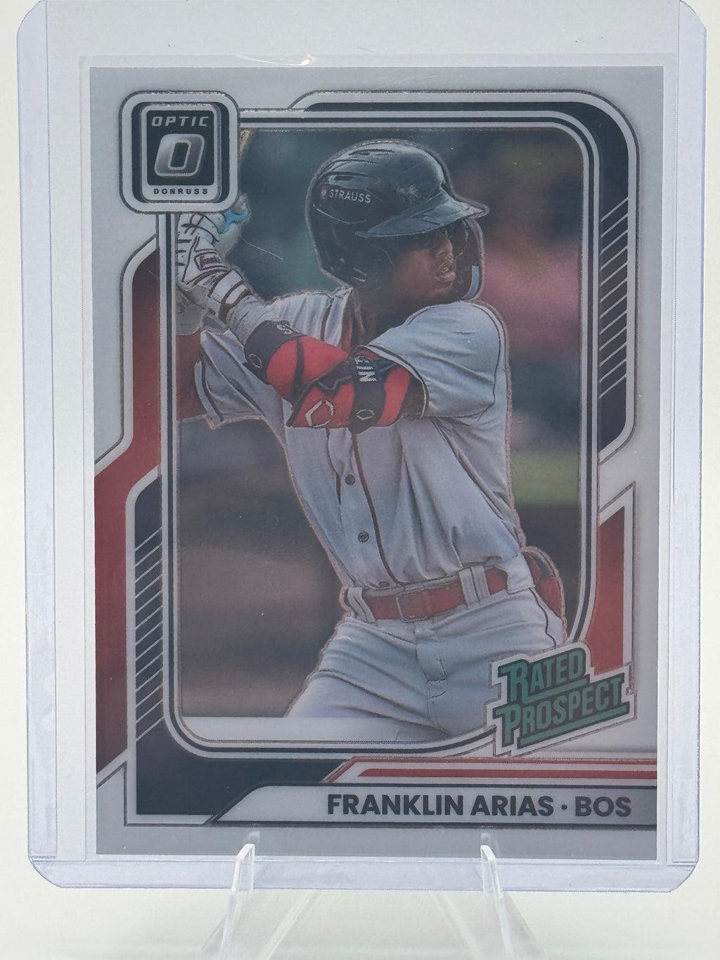 2026 Donruss Franklin Arias #163 Optic Boston Red Sox Near Mint or Better