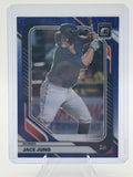 2026 Donruss Jace Jung #40 Optic Blue Velocity Detroit Tigers NM