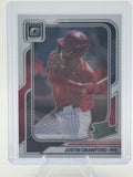 2026 Donruss Justin Crawford #194 Optic Philadelphia Phillies Near Mint