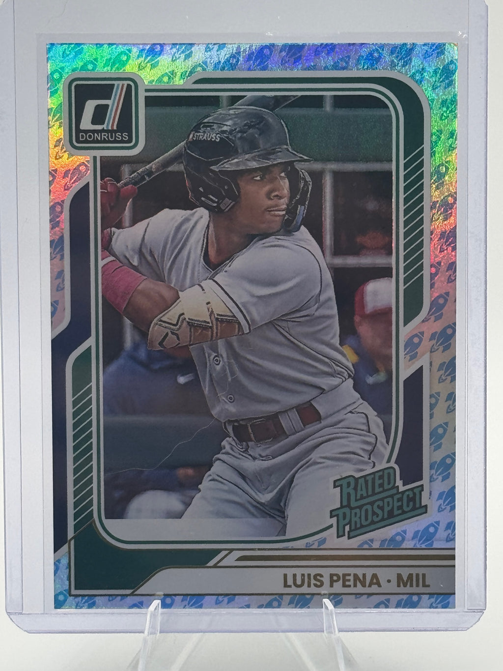 2026 Donruss Luis Pena #125 Rockets Milwaukee Brewers Near Mint or Better