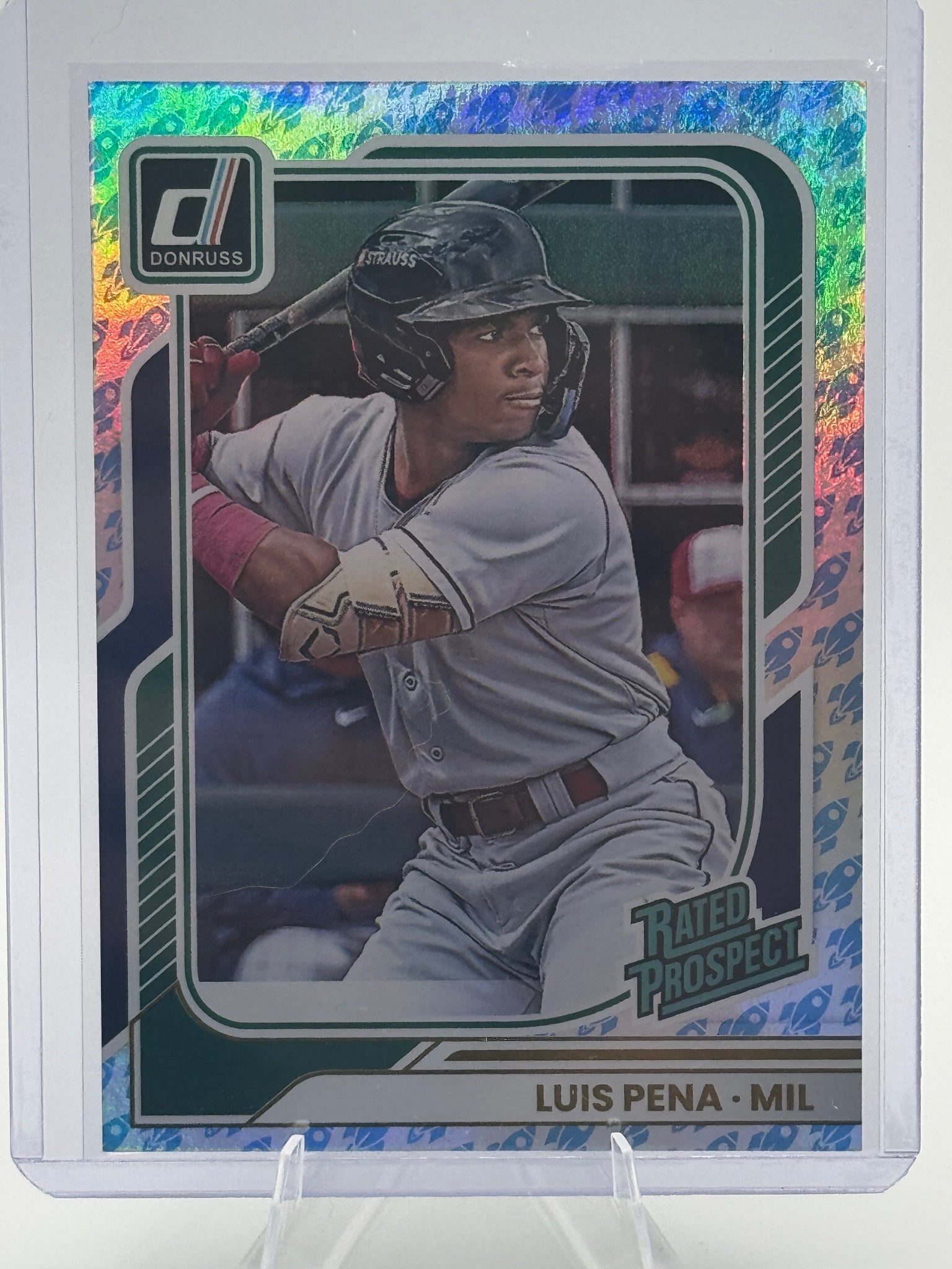2026 Donruss Luis Pena #125 Rockets Milwaukee Brewers Near Mint or Better