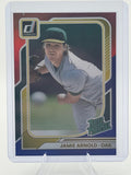 2026 Donruss Jamie Arnold #140 Red and Blue Athletics Near Mint or Better