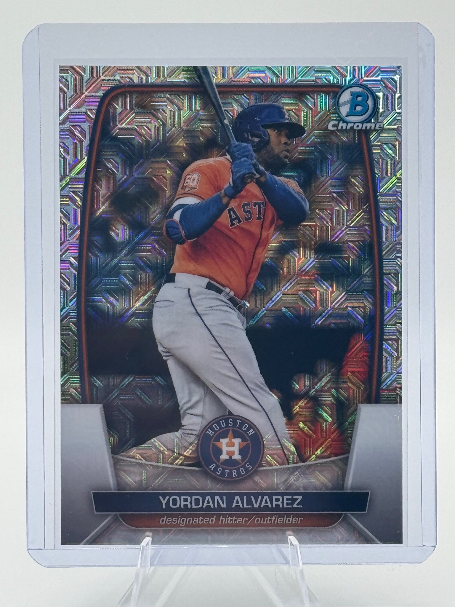 2023 Bowman Yordan Alvarez #29 Mojo Refractors Houston Astros NM