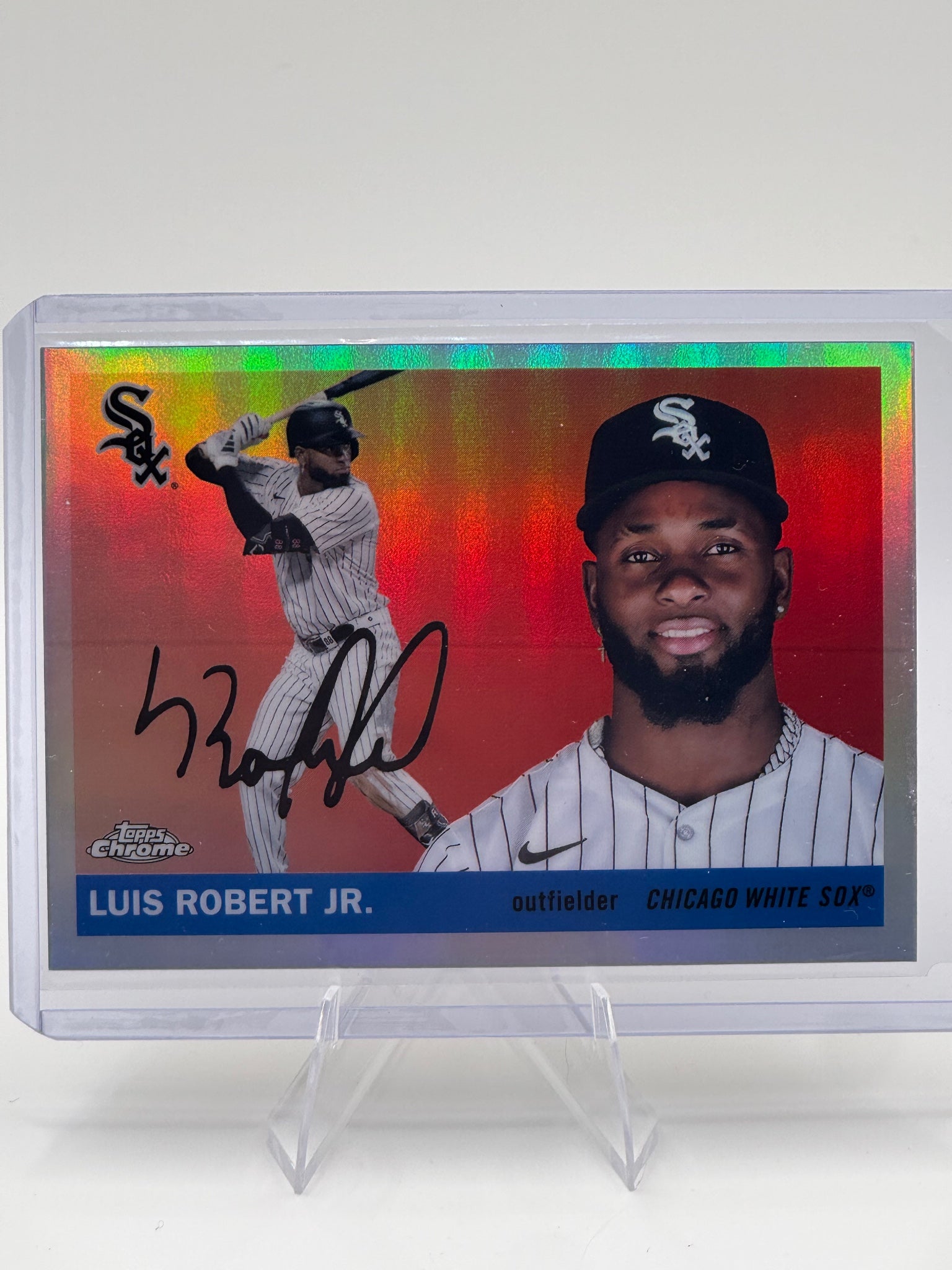 2025 Topps Chrome Platinum Luis Robert Jr. #90 Chicago White Sox NM