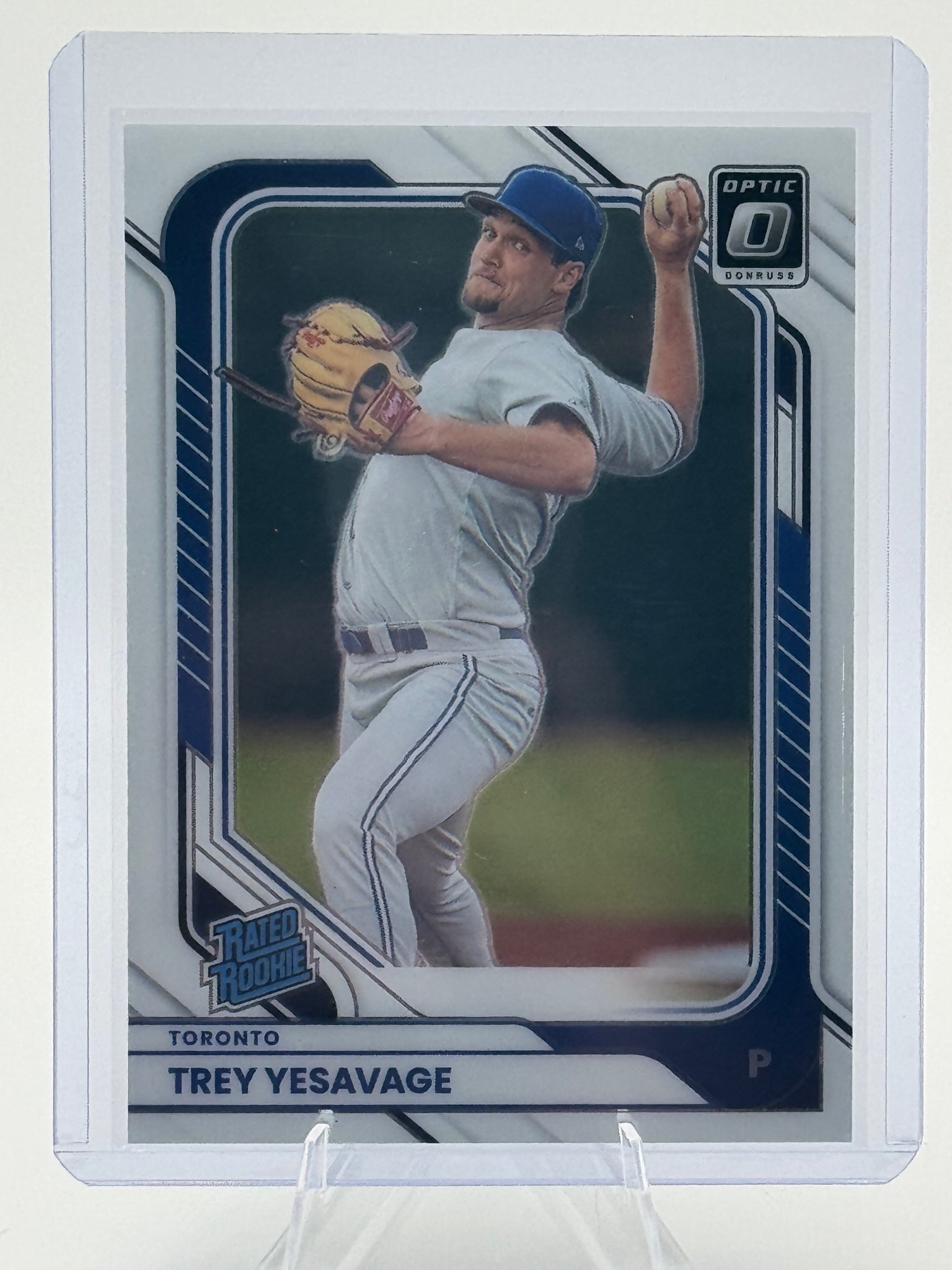 2026 Donruss Trey Yesavage #37 Optic Holo Toronto Blue Jays Near Mint or Better
