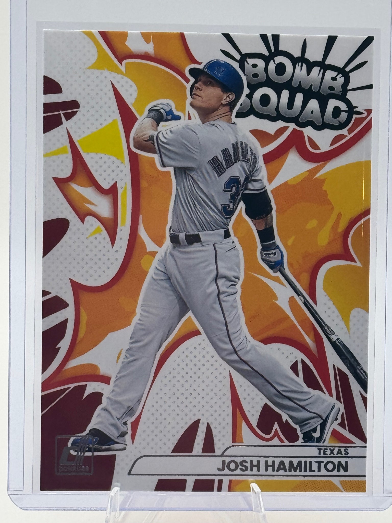 2026 Donruss Josh Hamilton #8 Bomb Squad Texas Rangers Near Mint or Better