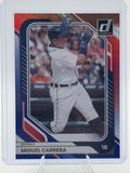 2026 Donruss Miguel Cabrera #12 Red and Blue Detroit Tigers Near Mint or Better