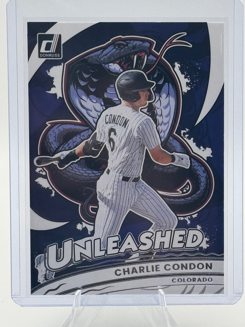 2026 Donruss Charlie Condon #13 Unleashed Colorado Rockies Near Mint or Better