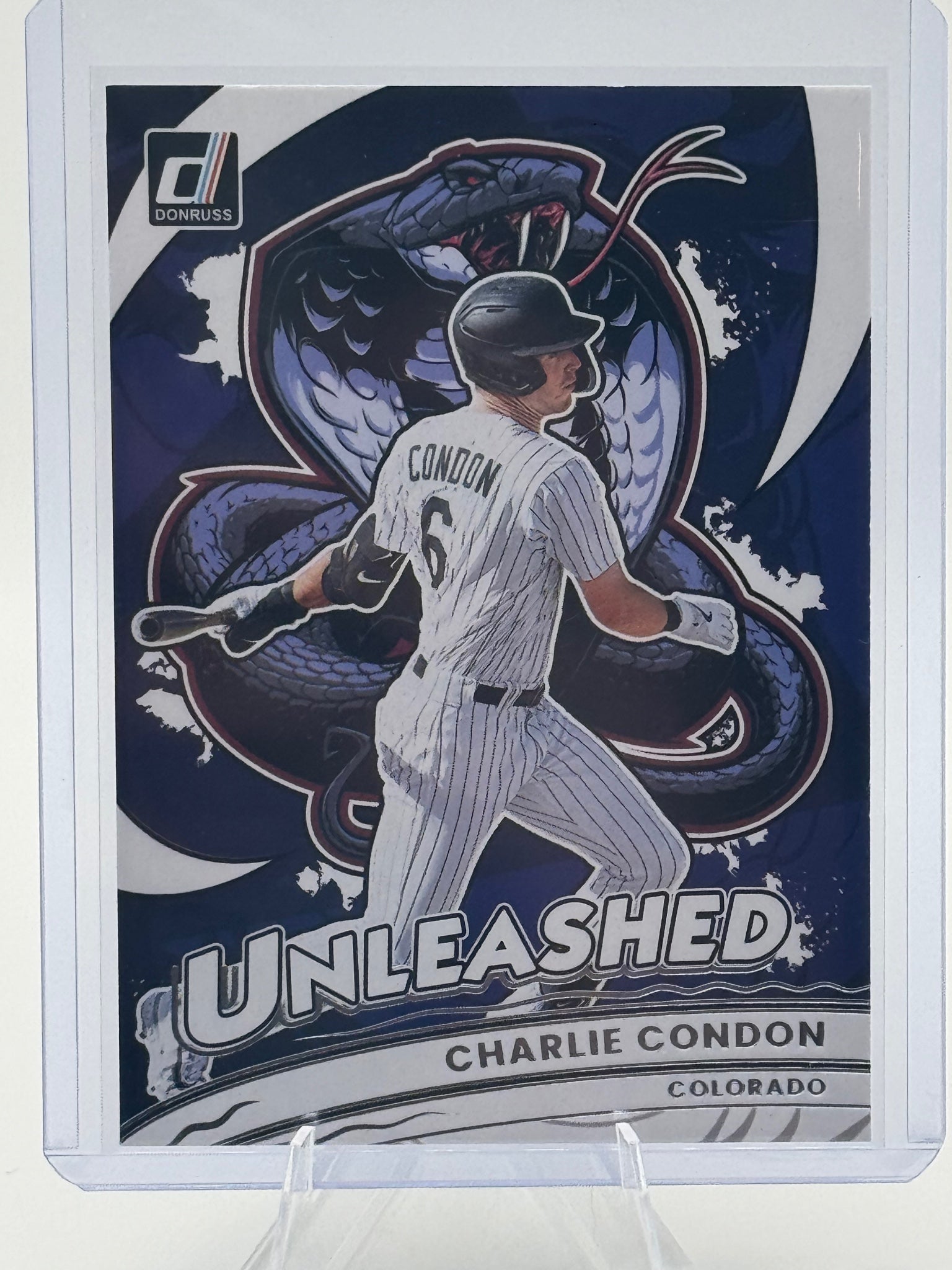 2026 Donruss Charlie Condon #13 Unleashed Colorado Rockies Near Mint or Better