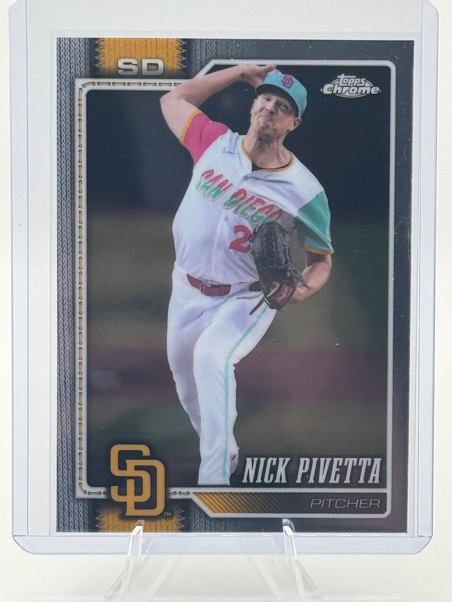 2026 Topps Chrome Nick Pivetta #96 San Diego Padres Near Mint or Better
