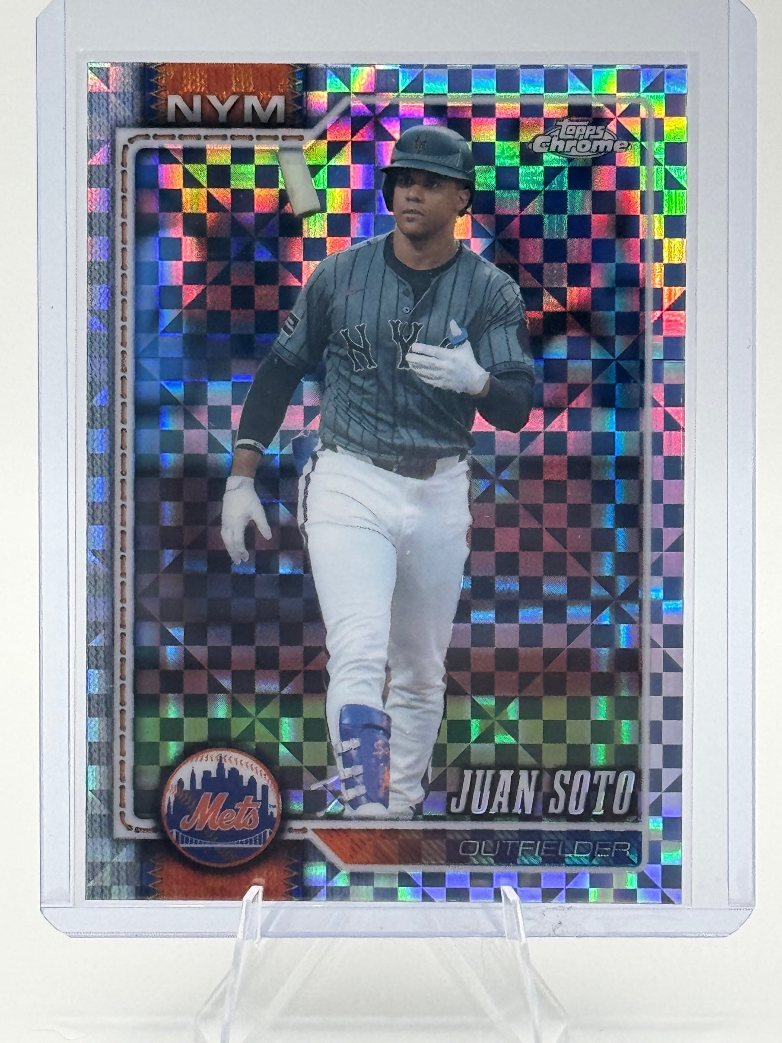 2026 Topps Chrome Juan Soto #17 X-Fractors New York Mets Near Mint or Better