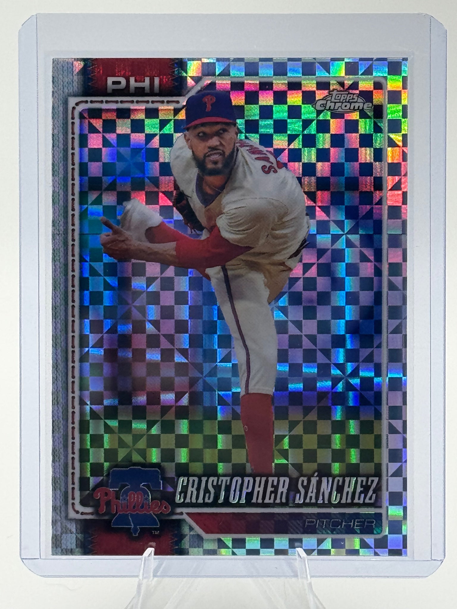 2026 Topps Chrome Cristopher Sánchez #270 X-Fractors Philadelphia Phillies NM