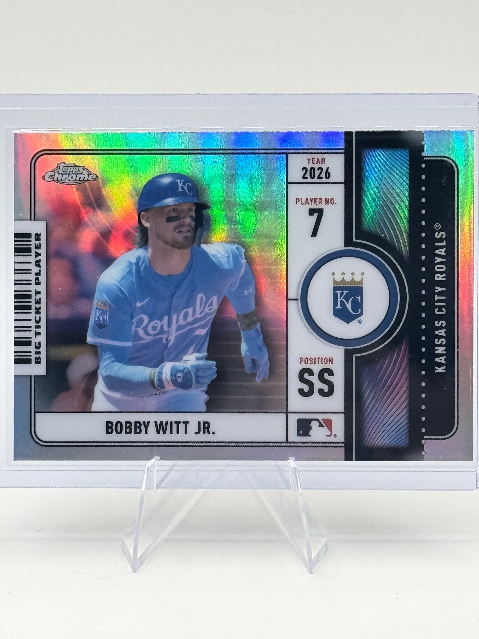 2026 Topps Chrome Bobby Witt Jr. #BTP-16 Big Ticket Players Royals NM