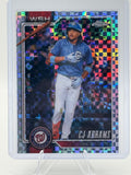 2026 Topps Chrome CJ Abrams #243 X-Fractors Washington Nationals Near Mint