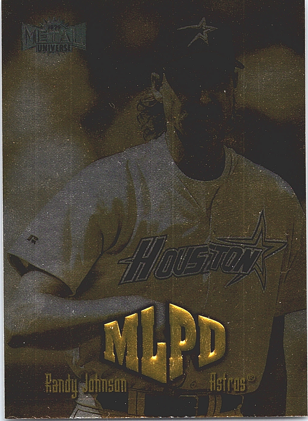 1999 Metal Universe Randy Johnson #274 Houston Astros Excellent
