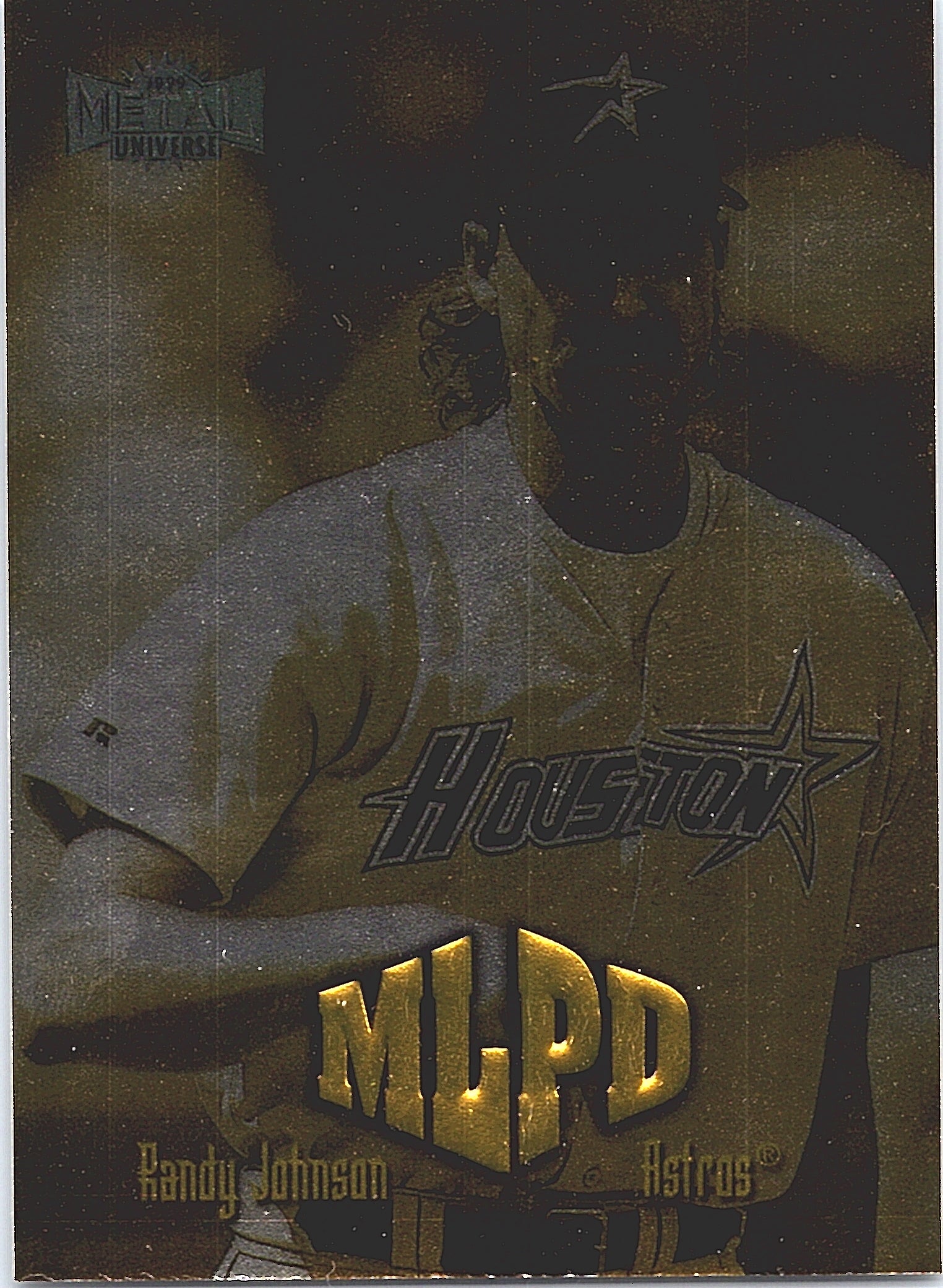 1999 Metal Universe Randy Johnson #274 Houston Astros Excellent
