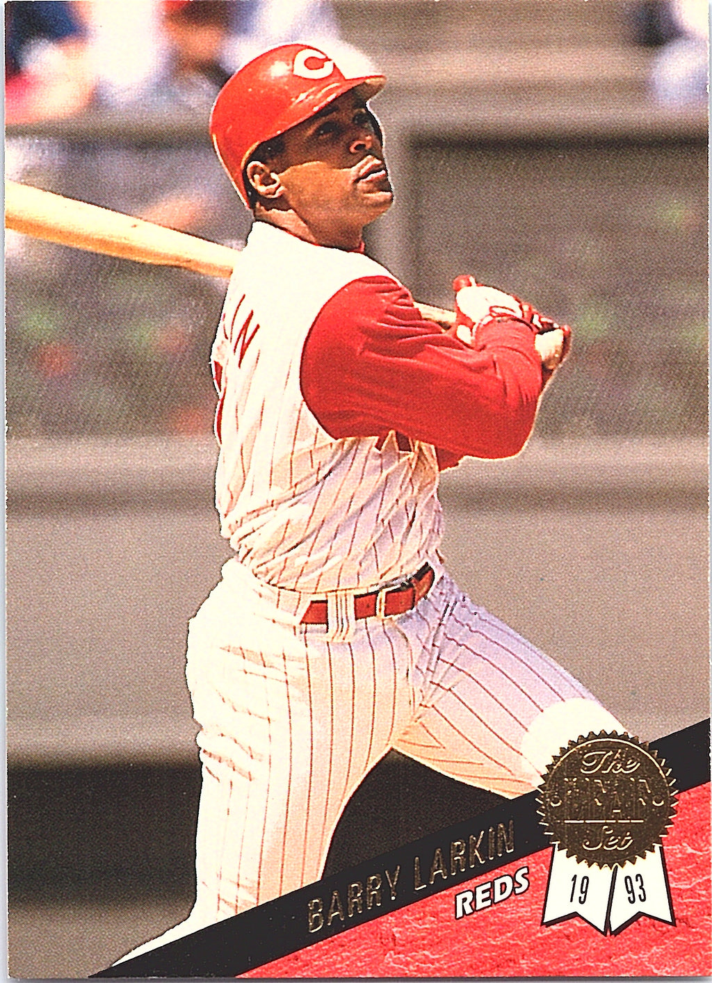 1993 Leaf Barry Larkin #311 Cincinnati Reds Excellent