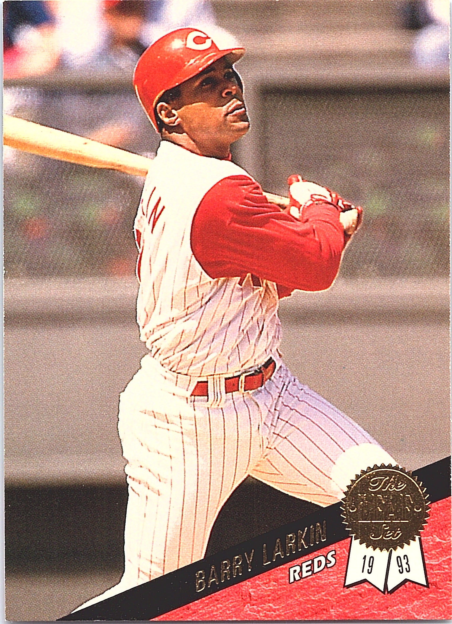 1993 Leaf Barry Larkin #311 Cincinnati Reds Excellent