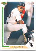 1991 Upper Deck Sammy Sosa #265b Chicago White Sox Excellent