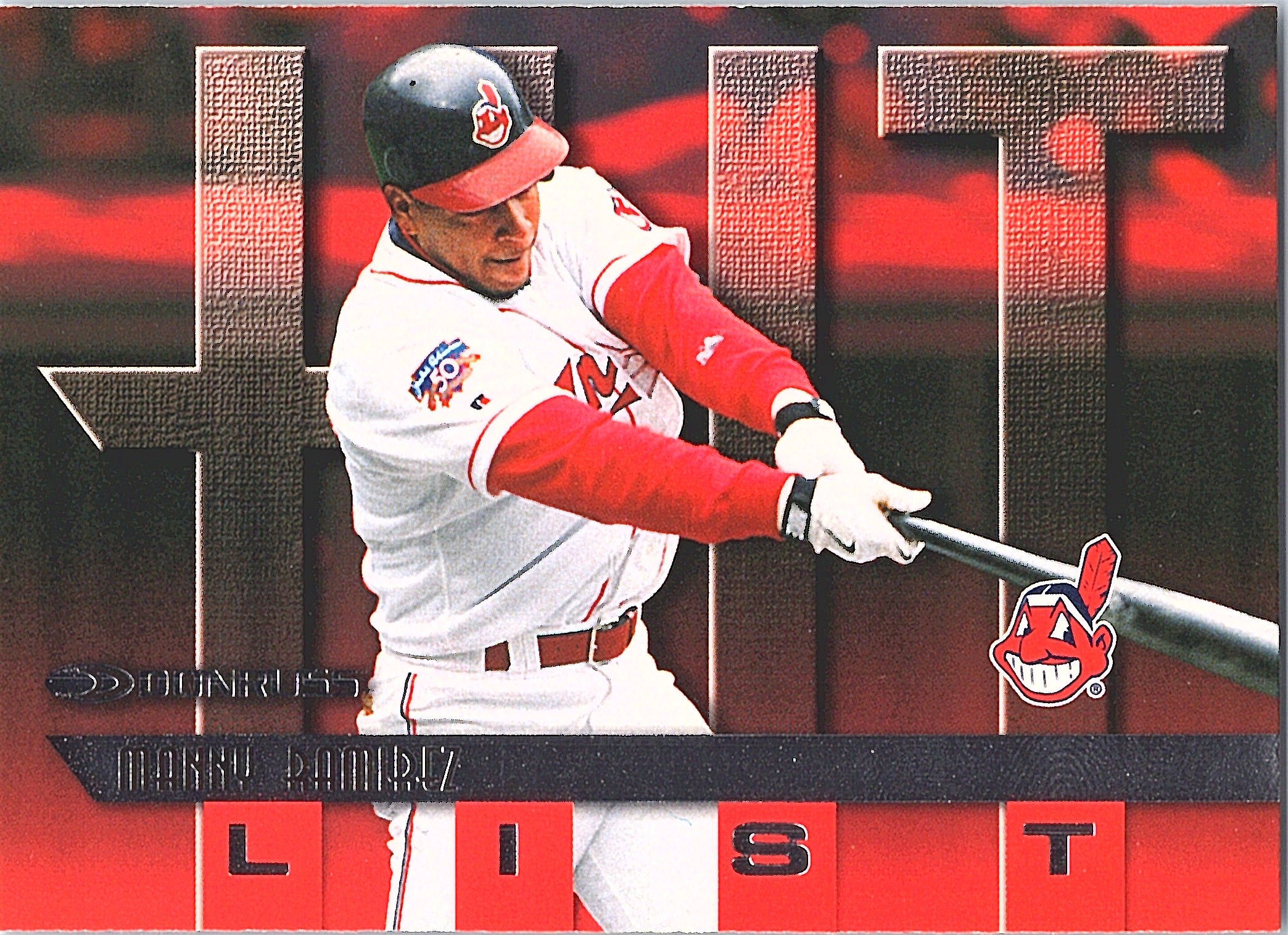 1997 Donruss Manny Ramirez #412 Cleveland Indians Excellent