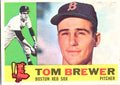 1960 Topps Tom Brewer #439a Boston Red Sox Excellent