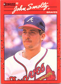 1990 Donruss John Smoltz #121 Atlanta Braves Excellent