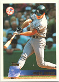 1996 Topps Wade Boggs #323 New York Yankees Excellent