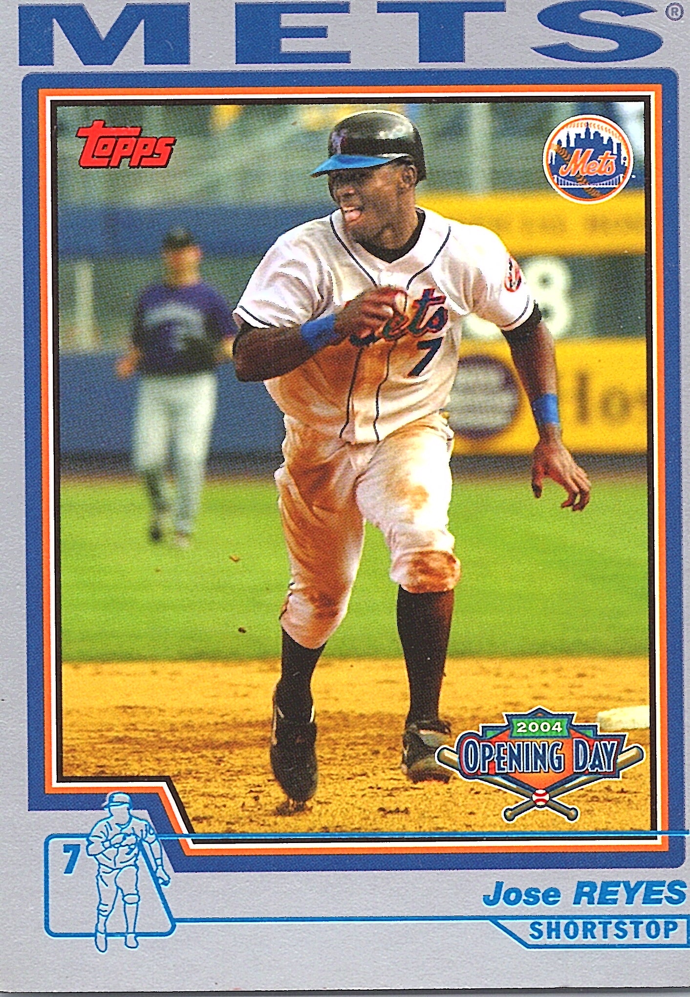 2004 Topps Jose Reyes #520 New York Mets Excellent