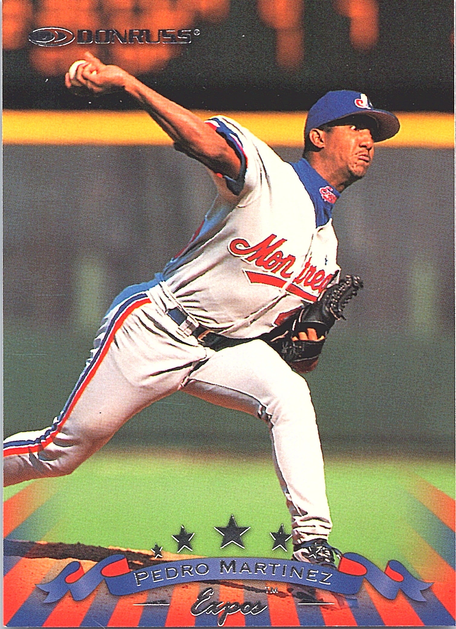 1998 Donruss Pedro Martinez #18 Montreal Expos Excellent