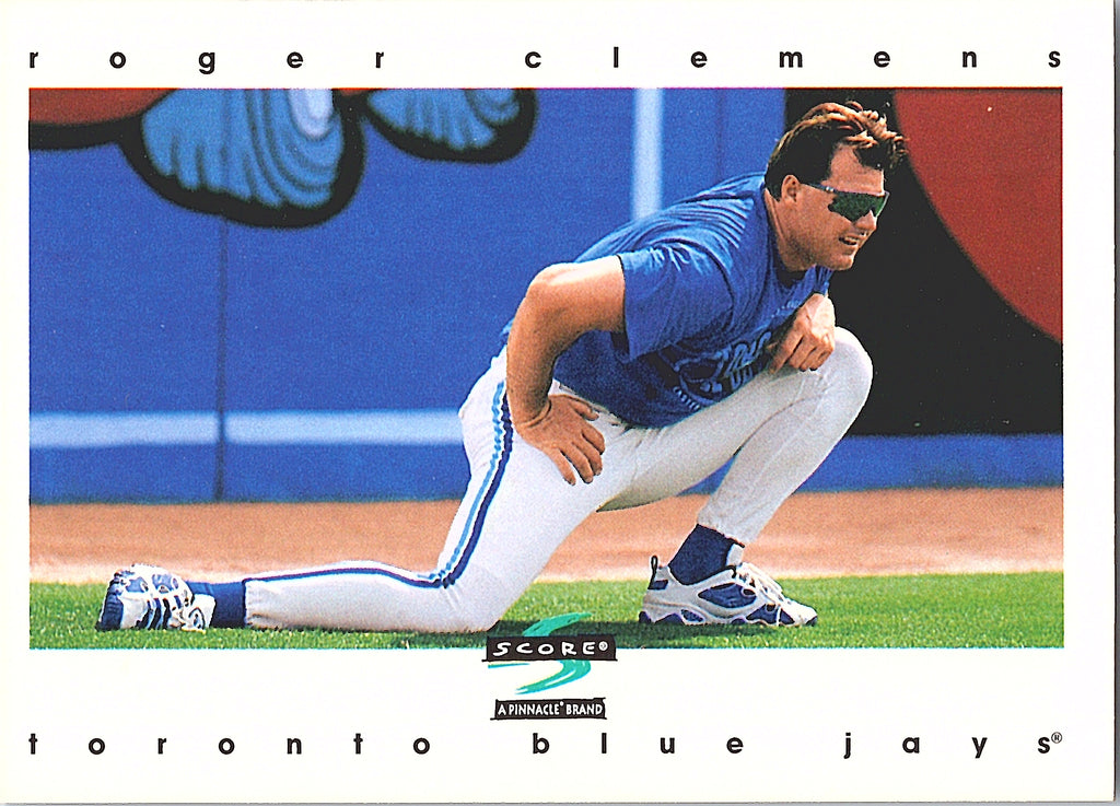 1997 Score Roger Clemens #430 Toronto Blue Jays Excellent