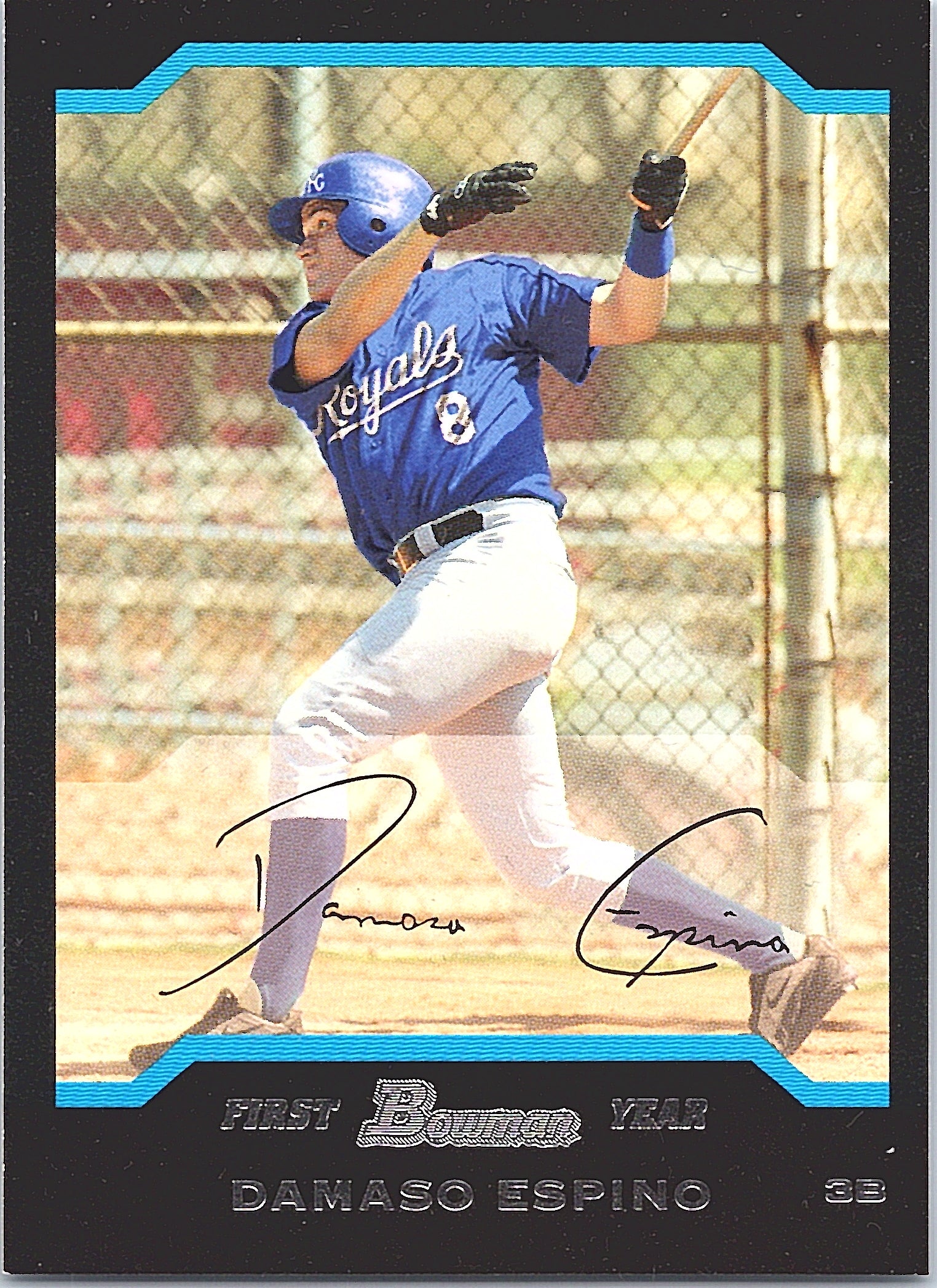 2004 Bowman Damaso Espino #239 1st Edition Kansas City Royals Excellent