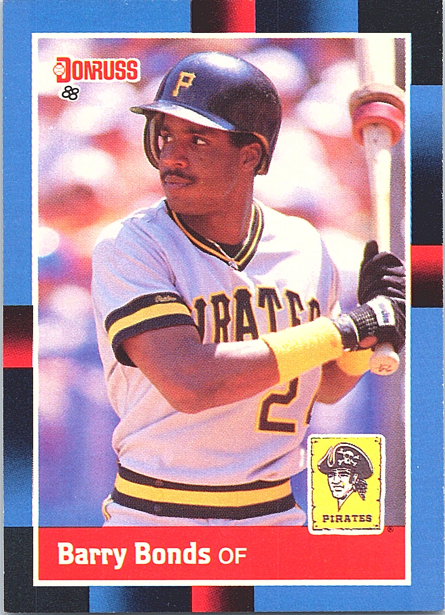 1988 Donruss Barry Bonds #326 Pittsburgh Pirates Excellent