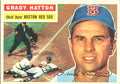 1956 Topps Grady Hatton #26b Boston Red Sox Excellent