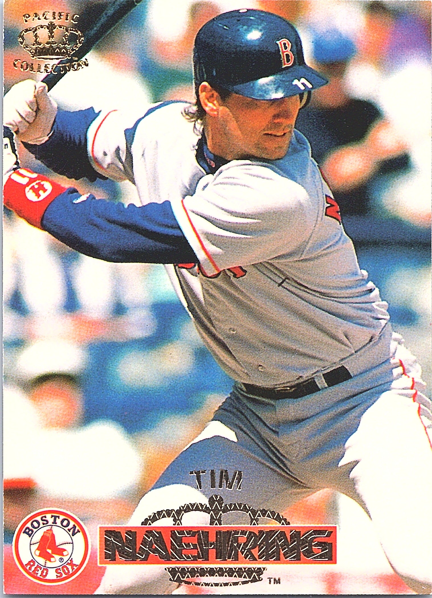1996 Pacific Crown Collection Tim Naehring #249 Boston Red Sox Excellent