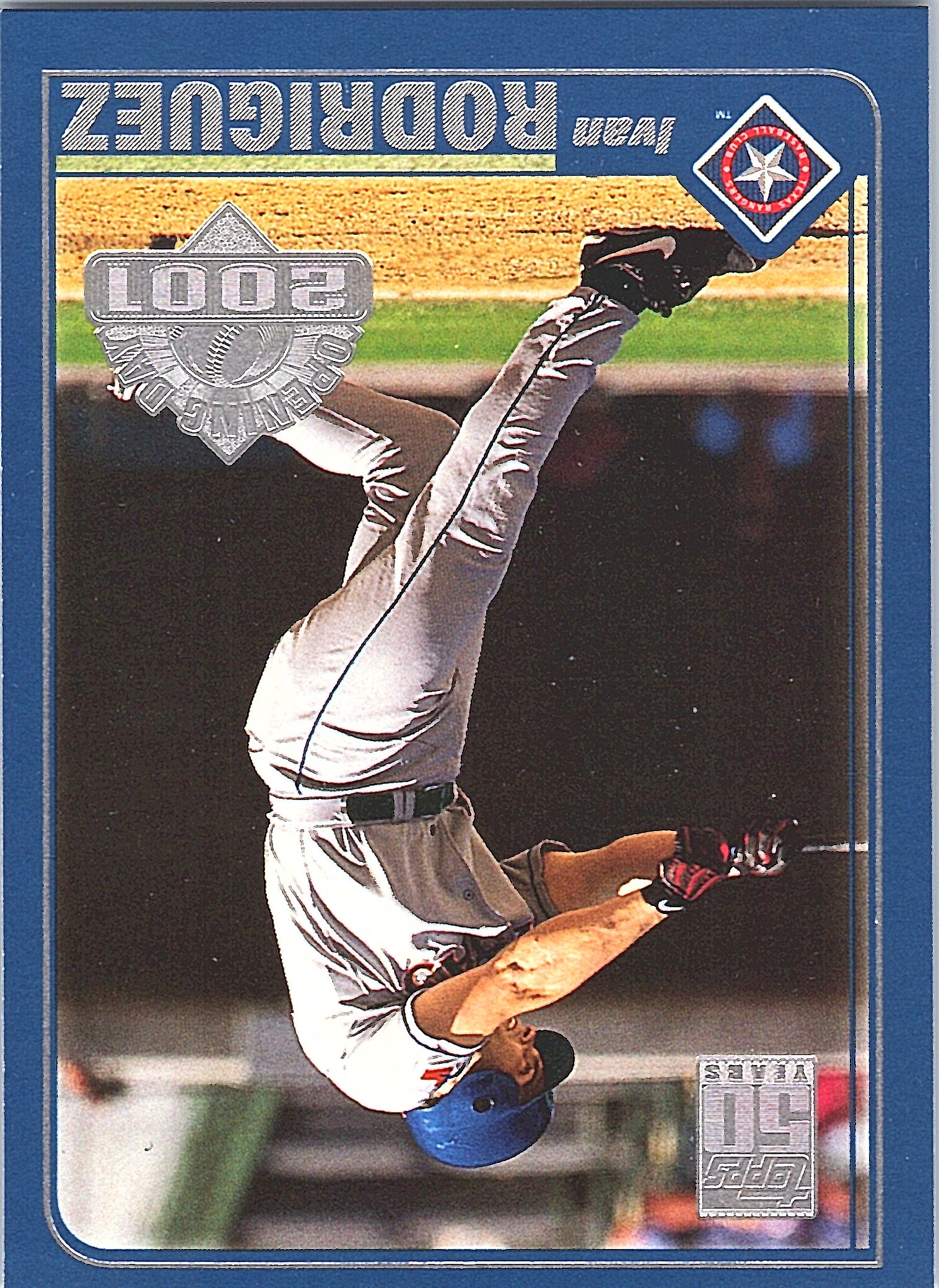 2001 Topps Opening Day Ivan Rodriguez #49 Texas Rangers Excellent