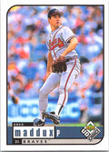 1999 UD Choice Preview Greg Maddux #56 Atlanta Braves Excellent